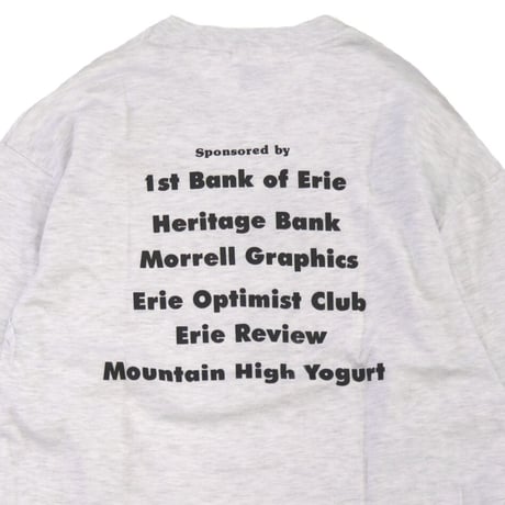 90's Hanes "Eerie Erie" "両面" LS Tシャツ Lサイズ