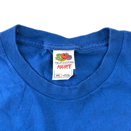00's Fruit of the loom "Azzurri" Tシャツ XXLサイズ