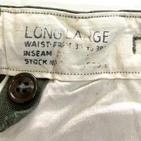50's US ARMY M-51 Field Pants Large Long