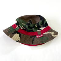 90's OLD STUSSY "Camouflage" Bucket Hat L/XL TAIWAN製