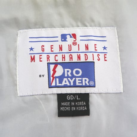 90's PRO PLAYER "Indians" ナイロン チーム ジャケット Lサイズ