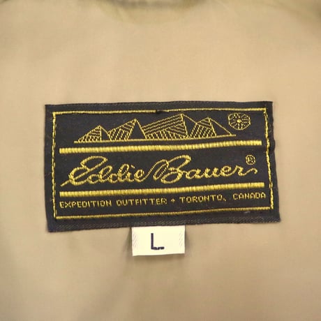 80's Eddie Bauer "All Purpose" Goose Down Jacket Lサイズ