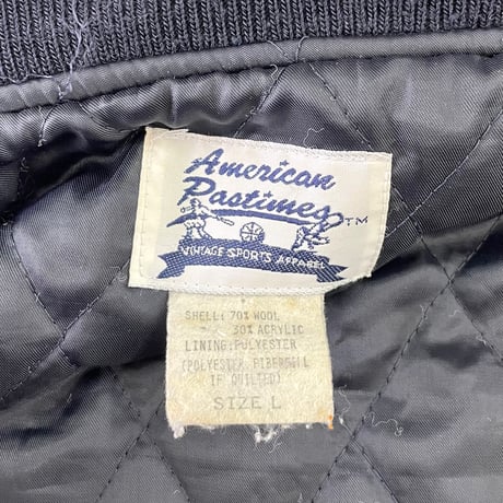 ～90's American Pastimes "Yankees" Stadium Jacket Lサイズ