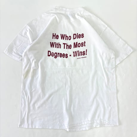 ～90's Hanes "Harvard" "両面" Tシャツ XLサイズ USA製