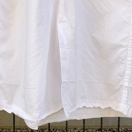 "Women's" 60's～ コットン ワーク ショップ コート White 32サイズ CANADA製