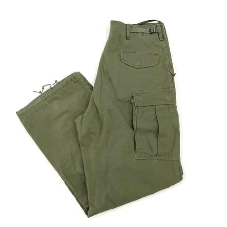 60's US ARMY M-65 "アルミジップ" Field Pants Small Long