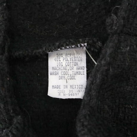 ～00's MOLINA Baja Mexican Parka "Solid Black" Mサイズ MEXICO製