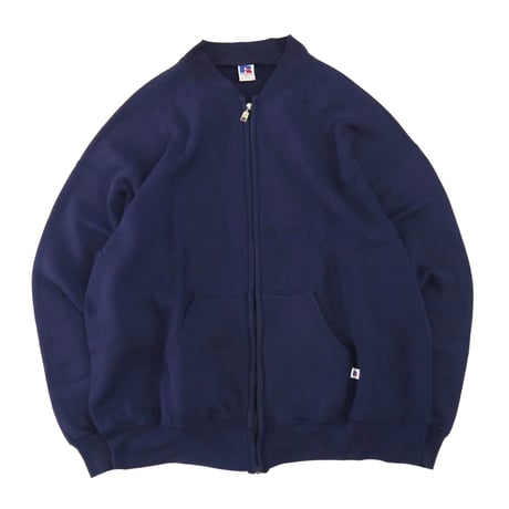 〜90's Russell Solid Sweat Cardigan XXLサイズ USA製