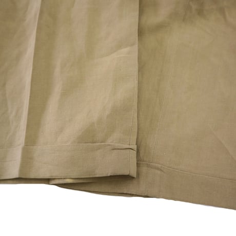 90's～ Polo Ralph Lauren "No Pony" "Linen Silk" 2tuck Pants W33