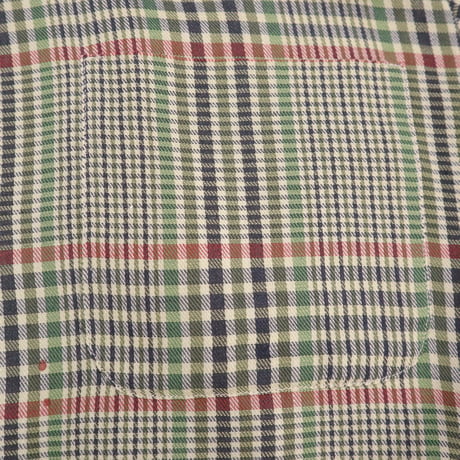 60's～70's McGREGOR オープンカラー レーヨン チェック シャツ Lサイズ USA製
