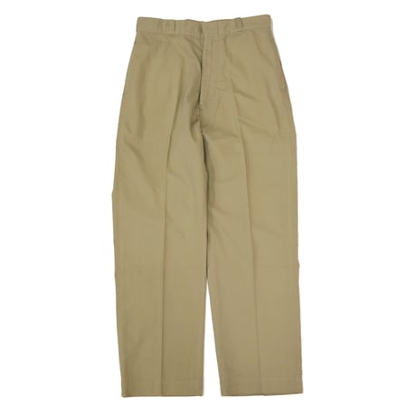 70's US AIR FORCE "Cotton/Poly" Trousers Chino Pants 32×31