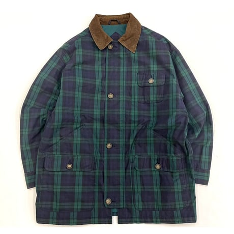 90's OLD GAP Cotton Check Coat