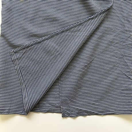 lorsay design of the time Check Rap Skirt Made in Europe