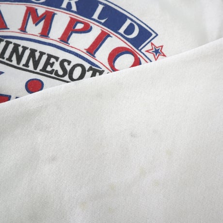 80's Fruit of the loom "Minnesota Twins" Sweat XLサイズ USA製