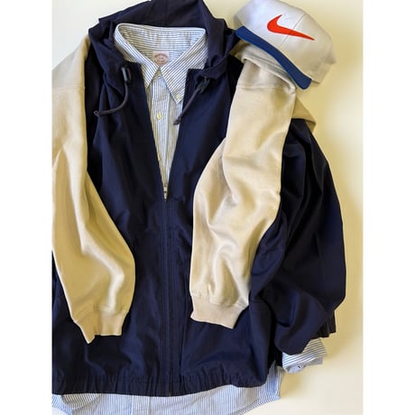 90's～ Brooks Brothers Oxford Stripe BD Shirt 16 1/2 USA製