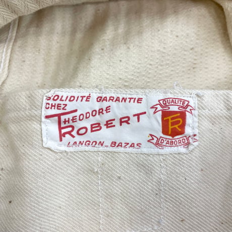 Euro Vintage Herringbone Coverall Work Jacket