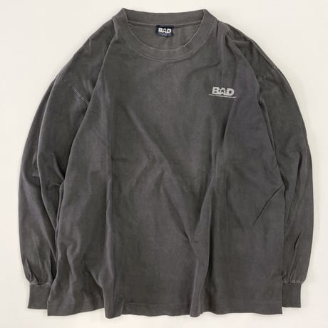 90's BAD "Super Underground Factory" 両面 プリント LS Tシャツ XLサイズ