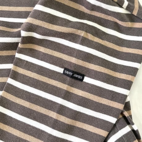 Saint James "Ouessant" Border Shirt Lサイズ FRANCE製
