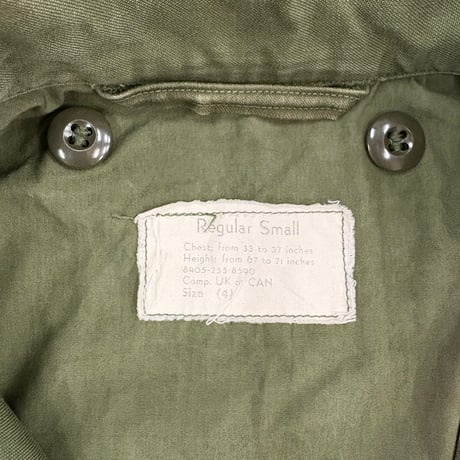 60's US ARMY M-51 Field Jacket Small Regular