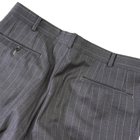 unknown 1tuck Wool Pin Stripe Slacks (fits W33)