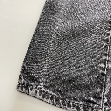 90's Levi's 505 "先染め" Black Denim Pants W33 USA製