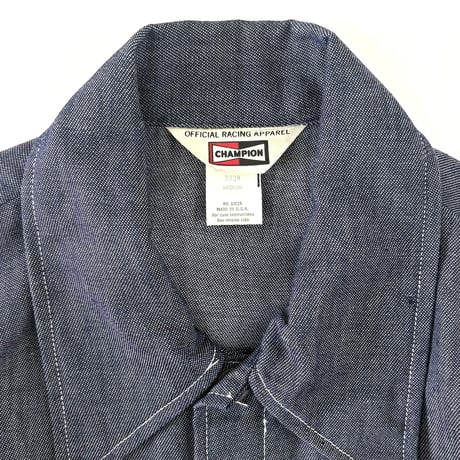 "Good Condition" 70's CHAMPION "Spark Plug" Denim Jacket Mサイズ USA製
