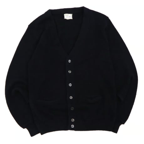 60's～ Sears "Black" Acrylic Cardigan Mサイズ