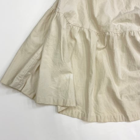 80's～ Ports International Gather Long Skirt