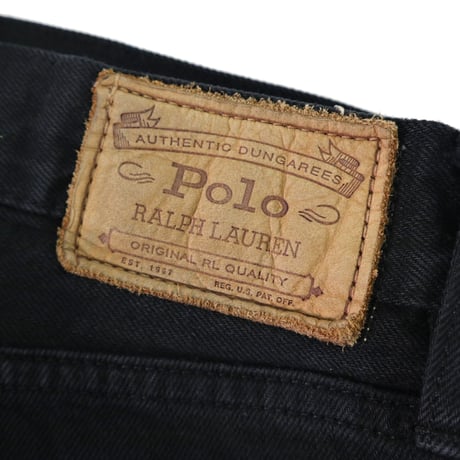 00's Polo Ralph Lauren Black Denim Pants 32×30