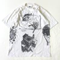 90's ANDAZIA "M.C. Escher Multi" Tシャツ Lサイズ USA製
