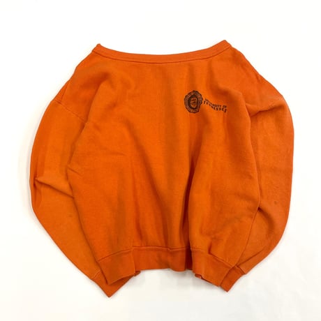70's～ unknown "university of tennessee" Water Print Sweat (fits Women's)