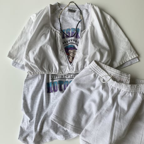 "Women's" ～00's Tultex Solid Sweat Shorts Sサイズ USA製
