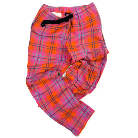 Wild Things Tartan Check Flannel Easy Pants Mサイズ