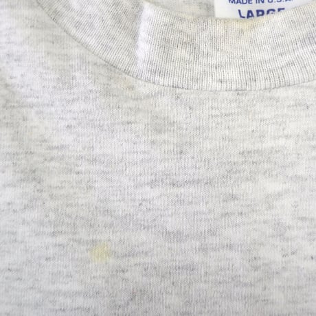90's STARTER "NOMO" 両面 プリント Tシャツ 杢グレー Lサイズ USA製