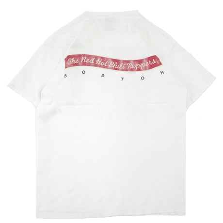 90's giant "RED HOT CHILI PEPPERS" 両面 プリント Tシャツ XLサイズ