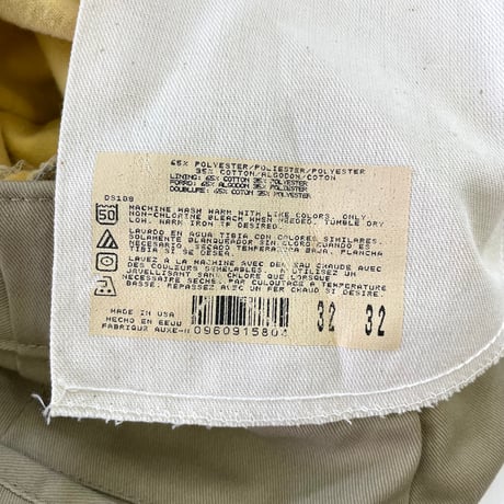 90's Dickies "裏フランネル" 874 Work Pants W32 USA製
