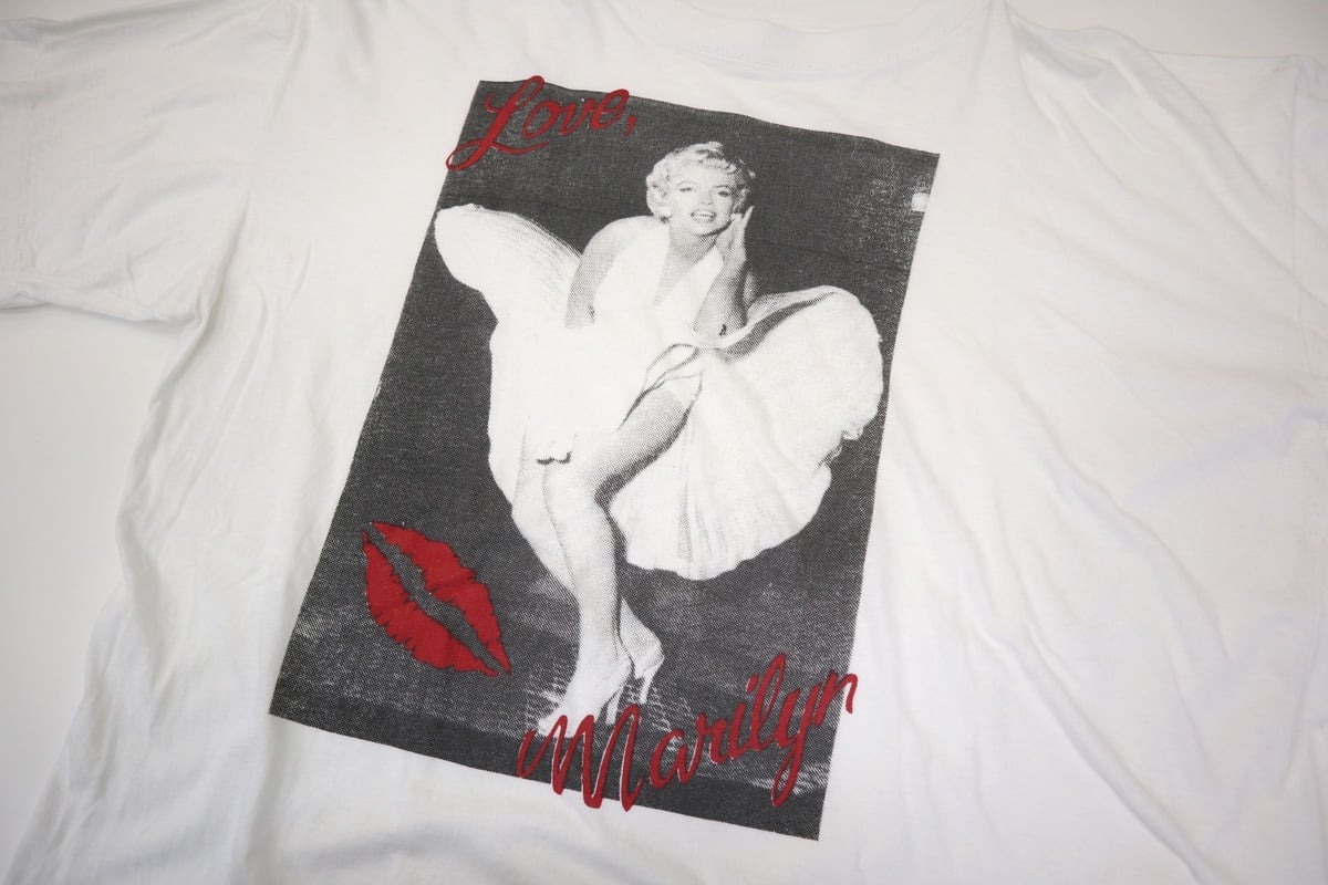 70's～ Marilyn Monroe 映画フォトプリント Tシャツ 