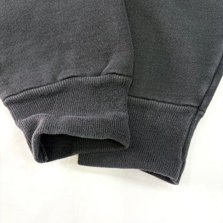 80's～90's Hanes "Reverse Type" "Black" Solid Sweat XLサイズ USA製