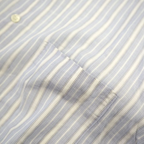 COMME des GARCONS SHIRT "切り替え" ストライプ シャツ Mサイズ France製
