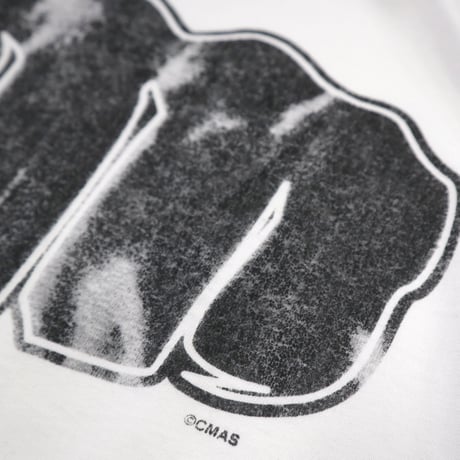80's～90's unknown "FIST" プリント Tシャツ