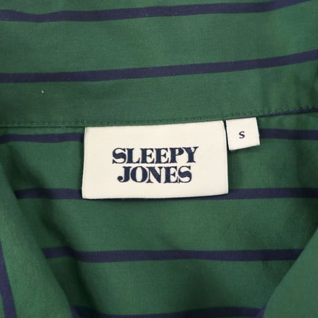 SLEEPY JONES Stripe Pajama Shirt Sサイズ