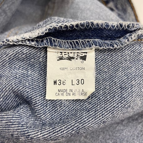 90's Levi's 501 "Acid Wash" Denim Pants W36 USA製