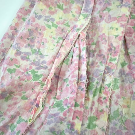 "Women's" AD2000 tricot COMME des GARCONS "Back Flower Pattern" Long Skirt