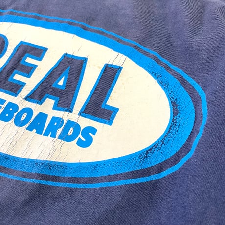 ～90's Hanes "REAL SKATEBOARDS" LS Tシャツ Lサイズ USA製