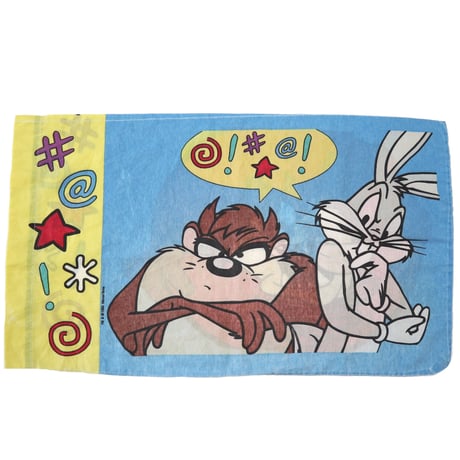Tasmanian Devil&Bugs Bunny Pillow Case