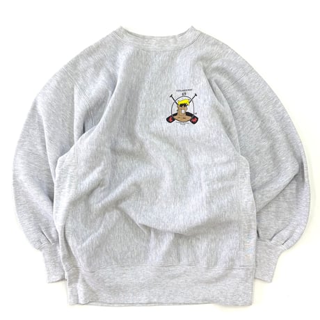90's CHAMPION RW SWEAT "TAN MAN" "両面" XLサイズ USA製