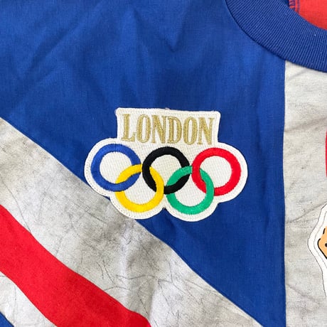 ～90's Adidas "Union Jack" オリンピック トップス XLサイズ