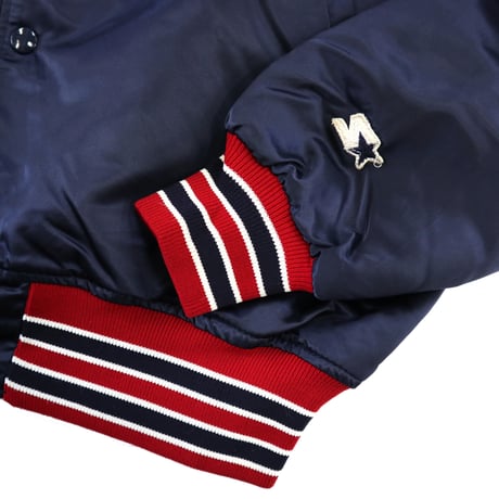 ～90's STARTER "RED SOX" サテン スタジアム ジャケット XLサイズ USA製