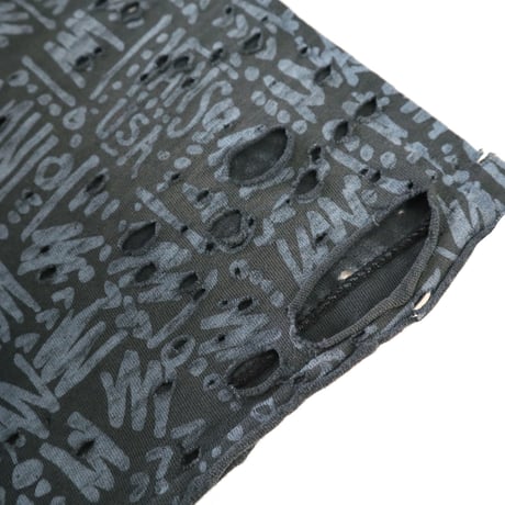 "boro" 80's VANS "OFF THE WALL" 総柄 プリント Tシャツ Lサイズ USA製