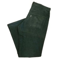 70's Levi's 646 Corduroy Pants Mos Green W32 USA製